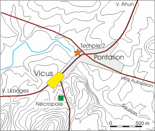 Plan du vicus