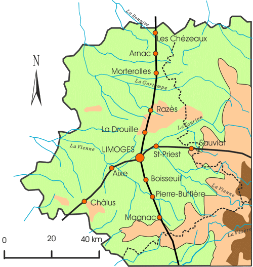   routes de poste 1632  